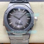 Swiss Copy Audemars Piguet Royal Oak 26591IP Smoked Grey Dial Watch 42mm 